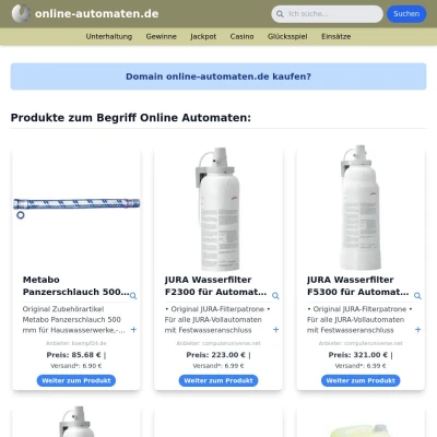 Screenshot online-automaten.de