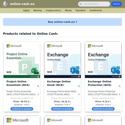 Screenshot online-cash.eu