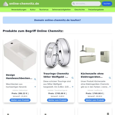 Screenshot online-chemnitz.de