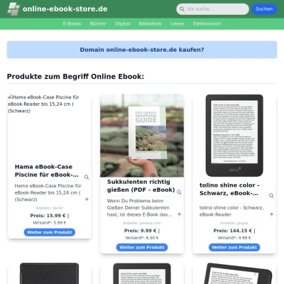 Screenshot online-ebook-store.de