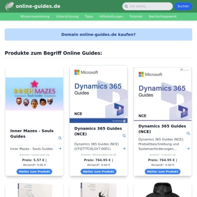 Screenshot online-guides.de
