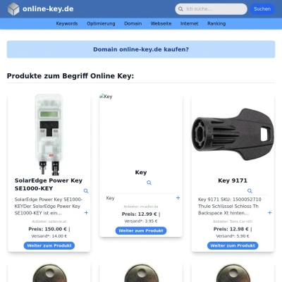 Screenshot online-key.de