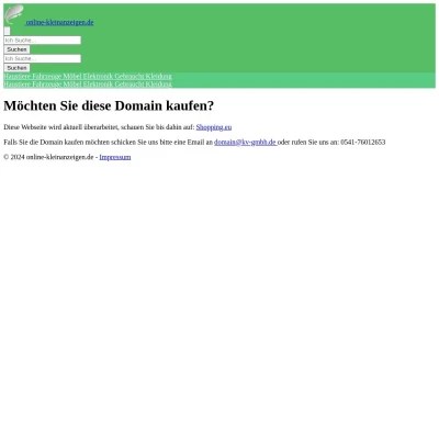 Screenshot online-kleinanzeigen.de