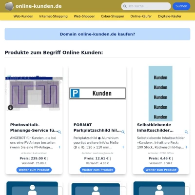 Screenshot online-kunden.de