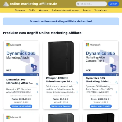 Screenshot online-marketing-affiliate.de