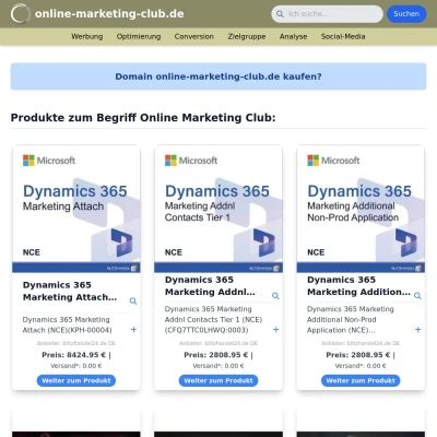 Screenshot online-marketing-club.de