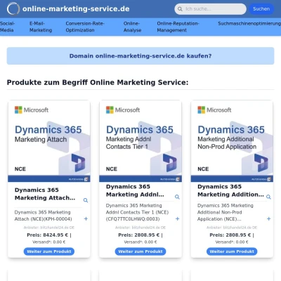 Screenshot online-marketing-service.de