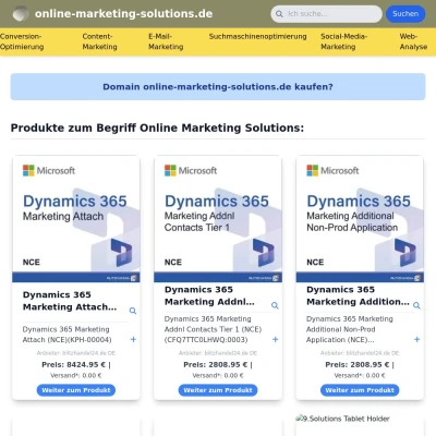 Screenshot online-marketing-solutions.de