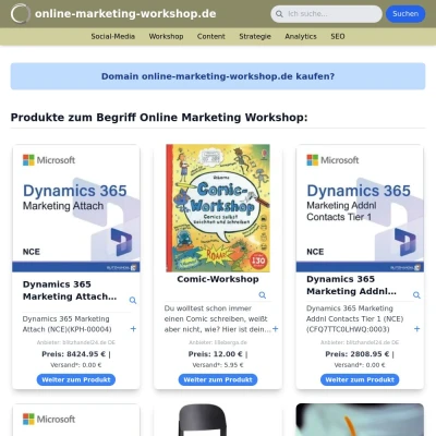 Screenshot online-marketing-workshop.de