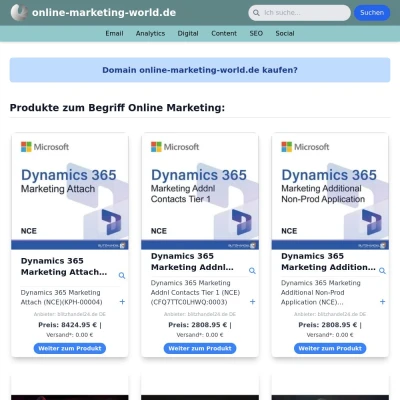 Screenshot online-marketing-world.de