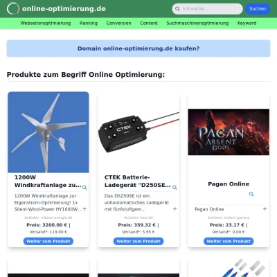 Screenshot online-optimierung.de