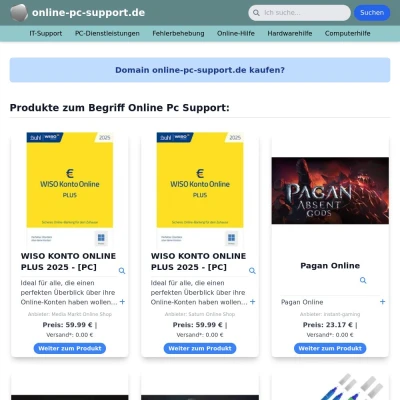 Screenshot online-pc-support.de