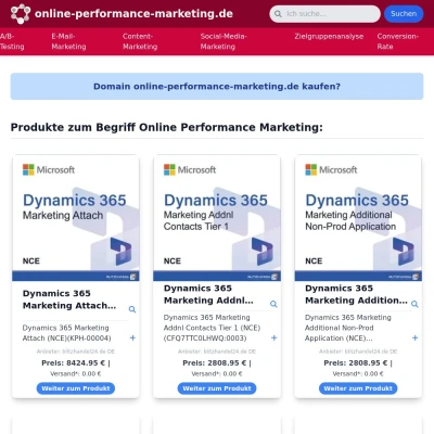 Screenshot online-performance-marketing.de