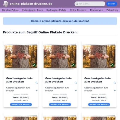 Screenshot online-plakate-drucken.de