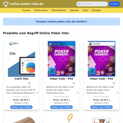 Screenshot online-poker-site.de