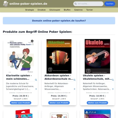 Screenshot online-poker-spielen.de