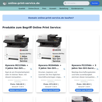 Screenshot online-print-service.de