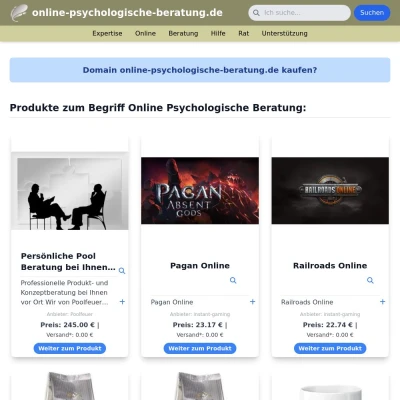 Screenshot online-psychologische-beratung.de