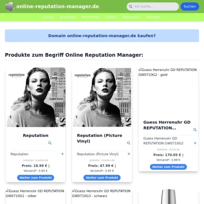 Screenshot online-reputation-manager.de