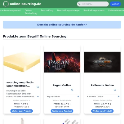 Screenshot online-sourcing.de