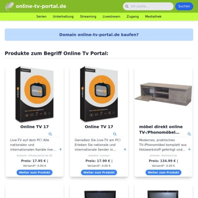 Screenshot online-tv-portal.de