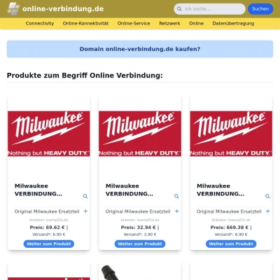 Screenshot online-verbindung.de