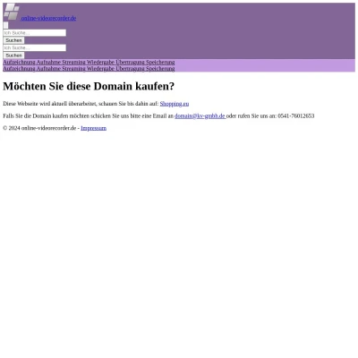 Screenshot online-videorecorder.de