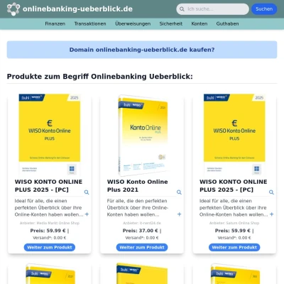 Screenshot onlinebanking-ueberblick.de