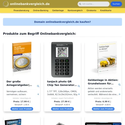 Screenshot onlinebankvergleich.de