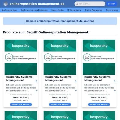 Screenshot onlinereputation-management.de