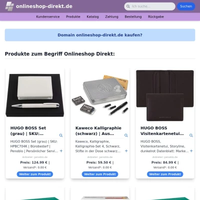 Screenshot onlineshop-direkt.de