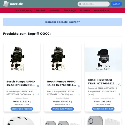 Screenshot oocc.de