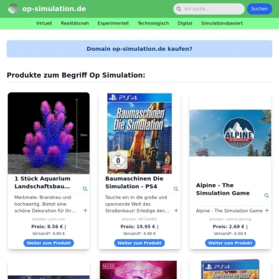 Screenshot op-simulation.de