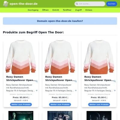 Screenshot open-the-door.de
