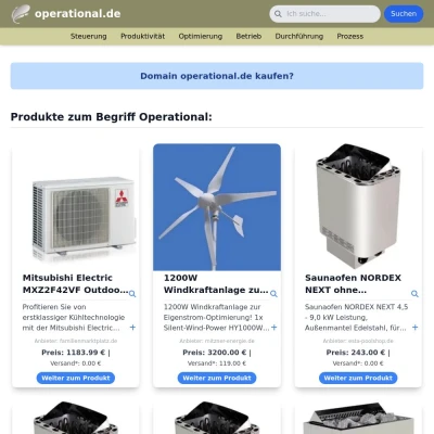 Screenshot operational.de
