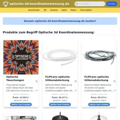 Screenshot optische-3d-koordinatenmessung.de