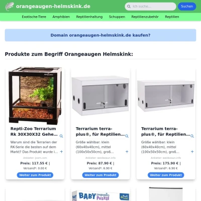 Screenshot orangeaugen-helmskink.de