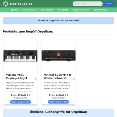 Screenshot orgelbau24.de