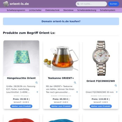 Screenshot orient-ls.de