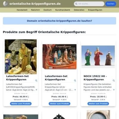 Screenshot orientalische-krippenfiguren.de