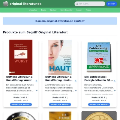 Screenshot original-literatur.de