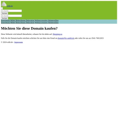 Screenshot orkb.de