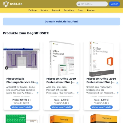 Screenshot osbt.de