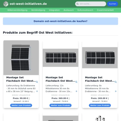 Screenshot ost-west-initiativen.de