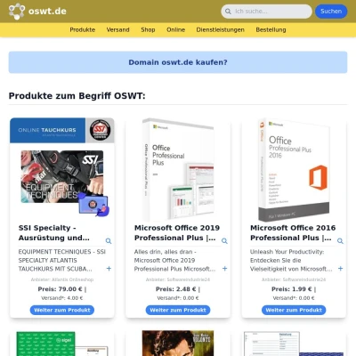 Screenshot oswt.de