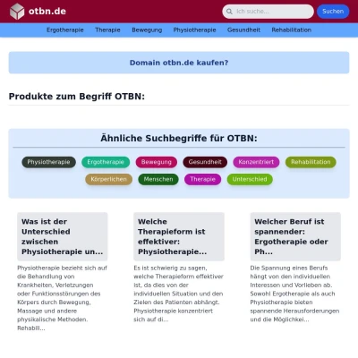 Screenshot otbn.de