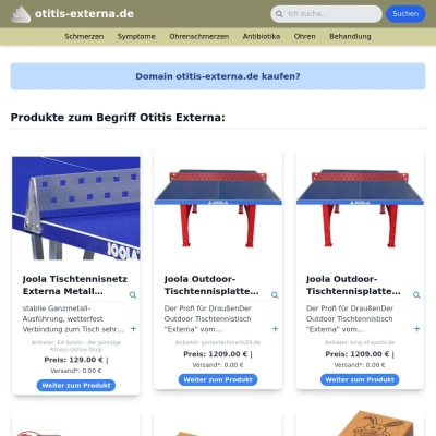 Screenshot otitis-externa.de