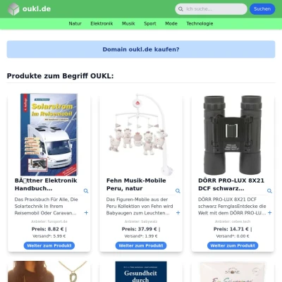 Screenshot oukl.de