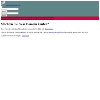 Screenshot outboundmarketing.de