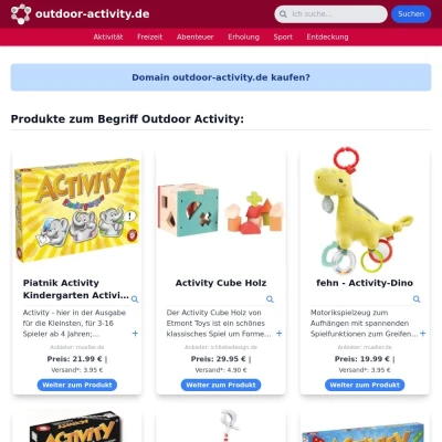 Screenshot outdoor-activity.de